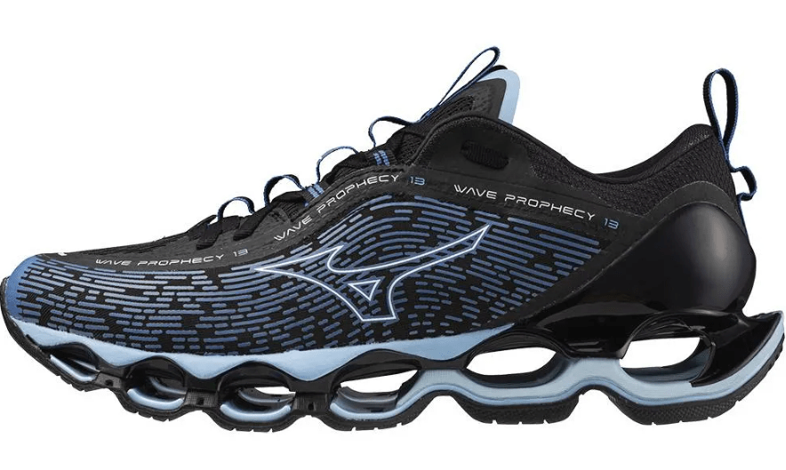 Tênis Mizuno Wave Prophecy 13 Preto e Azul