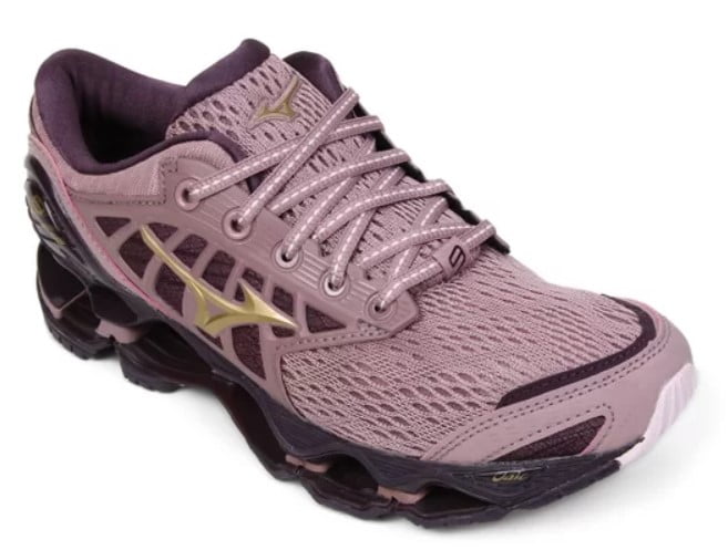 Tênis Mizuno Wave Prophecy 9 Rosa