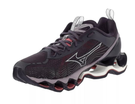 Tênis Mizuno Wave Prophecy X Roxo e Rosa