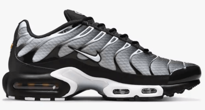  Air Max Plus Black Metallic Silver