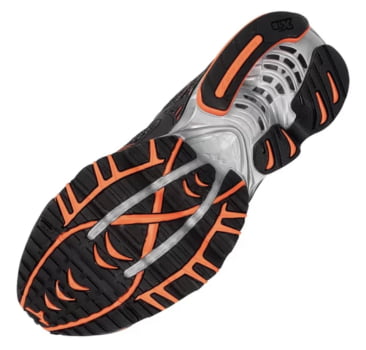 Tênis Mizuno Wave Prophecy 1 Cinza e Laranja