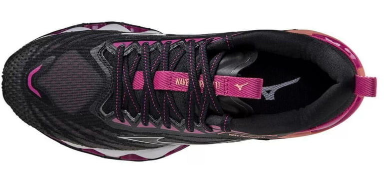 Tênis Mizuno Wave Prophecy 11 Preto e Rosa