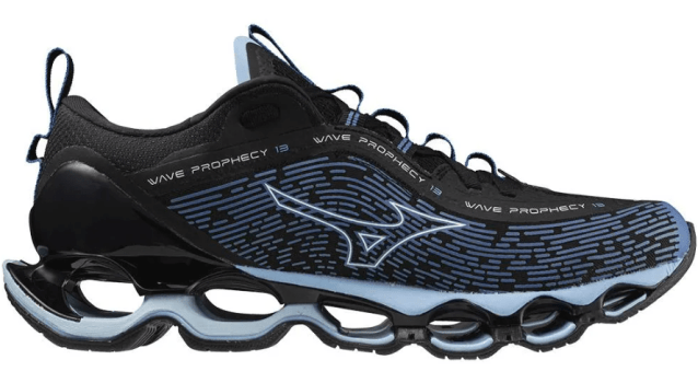 Tênis Mizuno Wave Prophecy 13 Preto e Azul