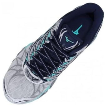 Tênis Mizuno Wave Prophecy 7 Azul Turquesa