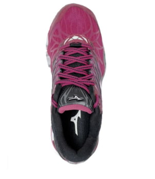 Tênis Mizuno Wave Prophecy 7 rosa e preto 