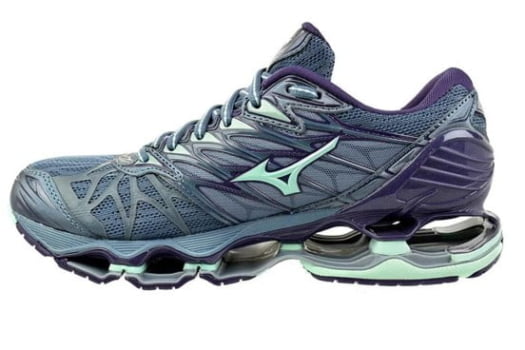 Tênis Mizuno Wave Prophecy 7 Roxo e Azul 