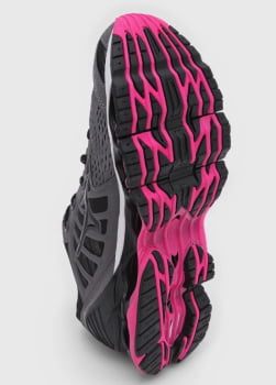 Tênis Mizuno Wave Prophecy 9 Cinza e Rosa