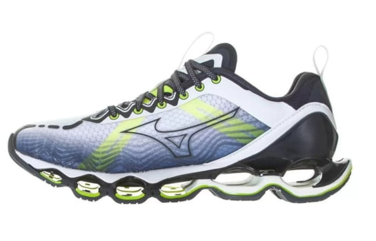 Tênis Mizuno Wave Prophecy X Branco e Verde 