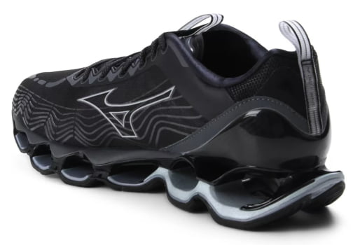 Tênis Mizuno Wave Prophecy X Preto e Cinza