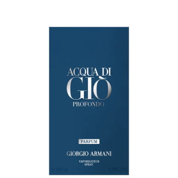 Perfume Masculino Acqua Di Giò Profondo Giorgio Armani Parfum - ORIGINAL !